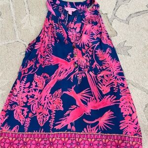 Lilly Pulitzer Pink and Blue Tank Top